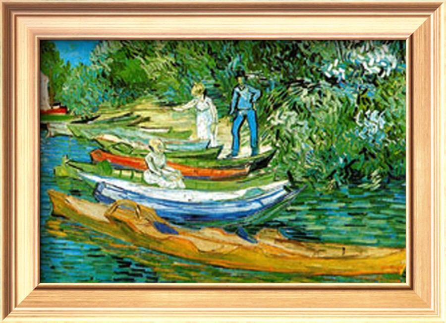 Boats to Rent - Van Gogh Painting On Canvas